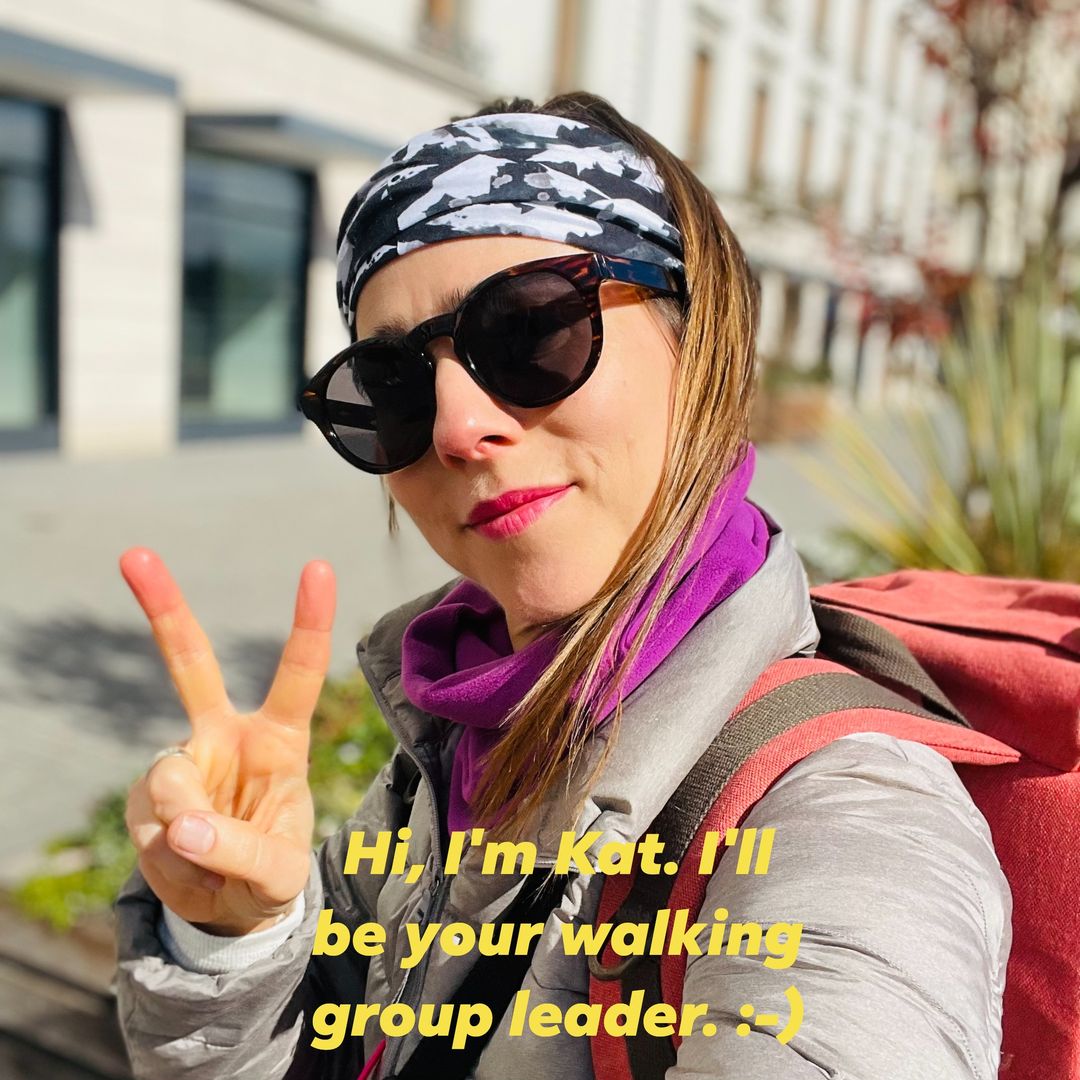 Kat, Bushmead walking group leader